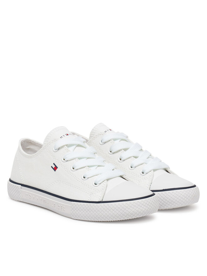 Tommy Hilfiger Trampki Tommy Hilfiger T3X9-33846-0890100 Biały