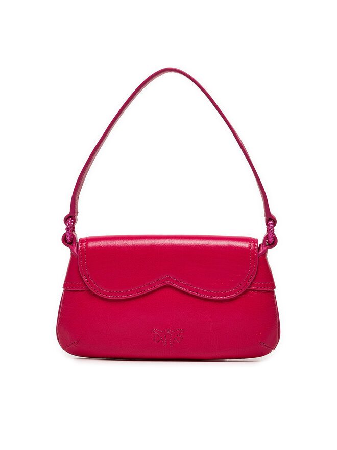 PINKO Kabelka Pinko 520 Shoulder Baby PE 24 PLTT 102830 A1RR Růžová