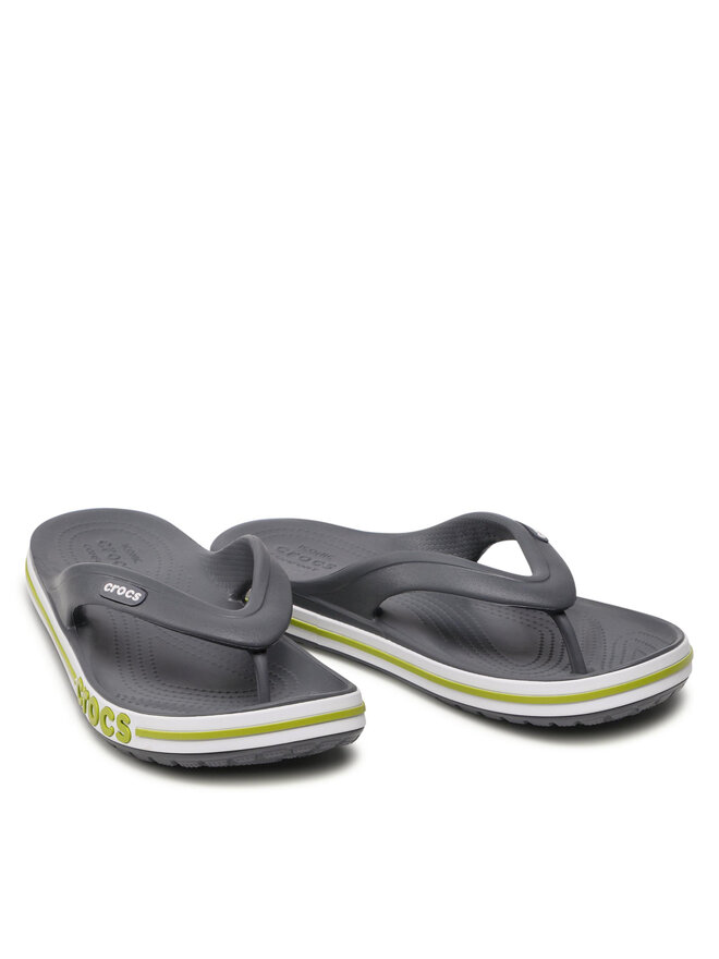 Crocs Zehentrenner Crocs Bayaband Flip 205393 Grau