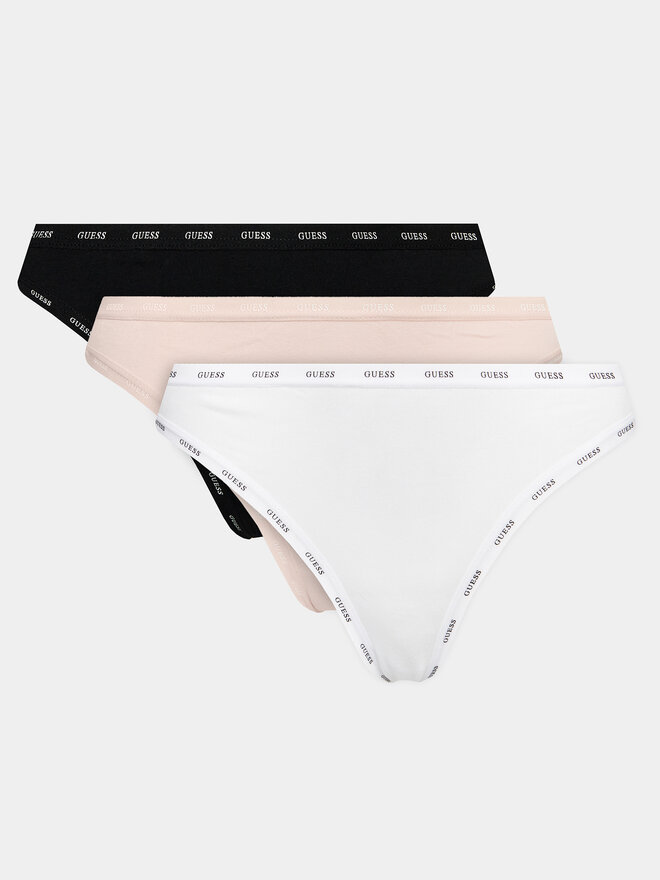 Guess Guess Набір з 3 пар бразилійських трусів Basic O4GG14 K6YW1 Кольоровий