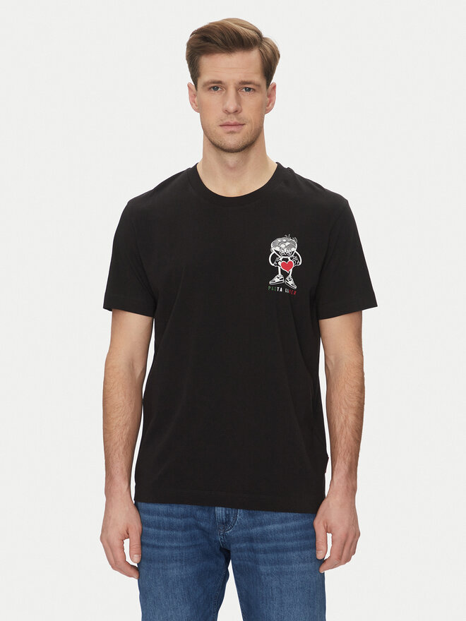 JOOP! Jeans JOOP! Jeans Camiseta 15 JJJ-23Alonzo 30045691 Negro Modern Fit