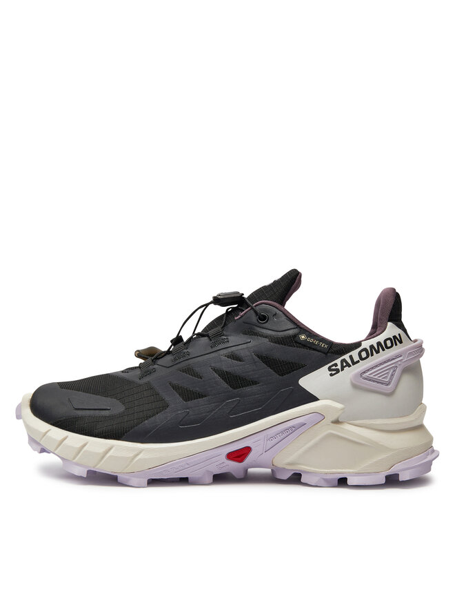Salomon Buty do biegania Salomon Supercross 4 Gore-Tex L47461800 Czarny