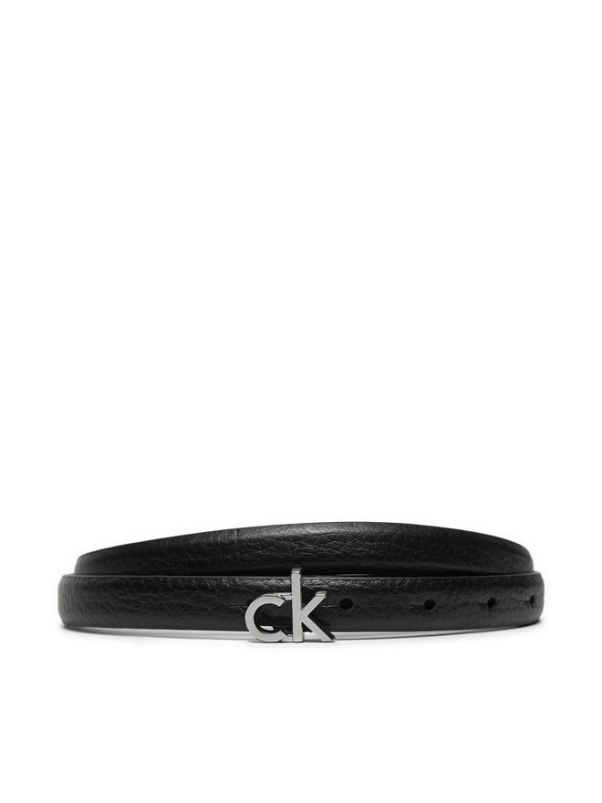 Calvin Klein Ζώνη Γυναικεία Calvin Klein Ck Thin Belt 1.5cm Pebble K60K612858 Μαύρο