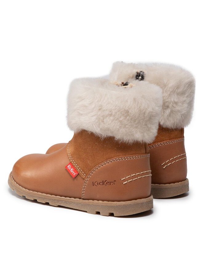 Kickers Csizma Kickers Nonofur 878683-10-116 S Barna