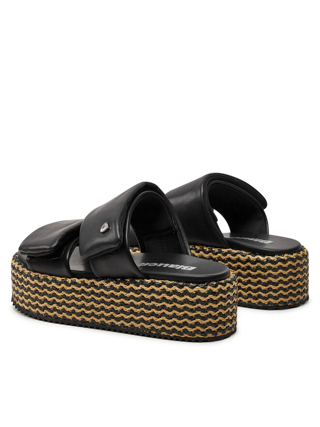 Blauer Espadrilky Blauer S4OPAL02/RAF Černá