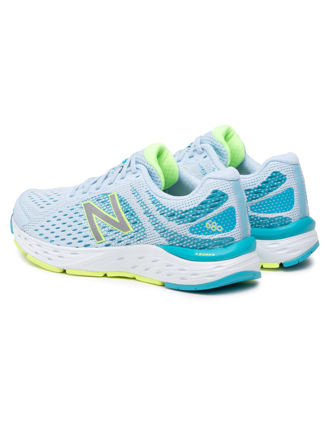 Chaussures de running New Balance W680RG6 Bleu chaussures
