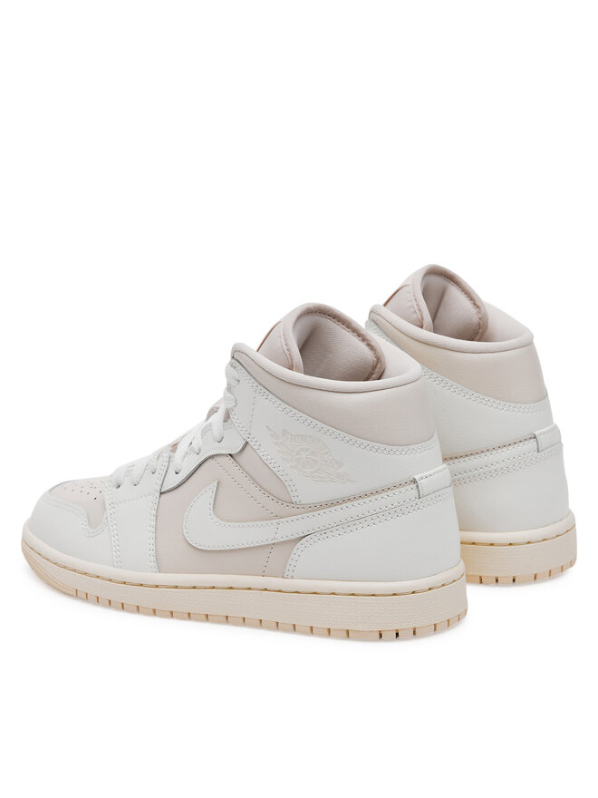 Nike Сникърси Nike Wmns Air Jordan 1 Mid BQ6472 201 Бежов