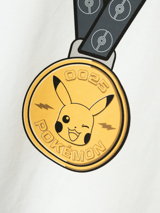 NAME IT NAME IT T-Shirt POKEMON 13231977 Weiß Regular Fit