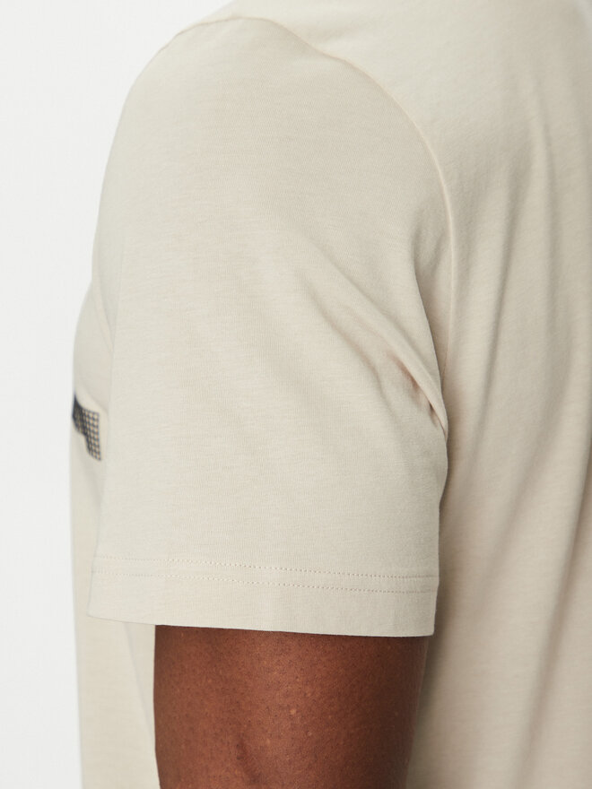 BOSS BOSS Camiseta Glamping 50538923 Beis Relaxed Fit