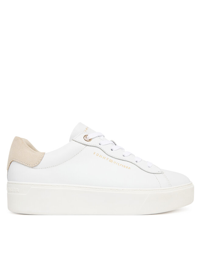Tommy Hilfiger Sneakers Tommy Hilfiger Chic Platform Cupsole Sneaker FW0FW09021 Weiß