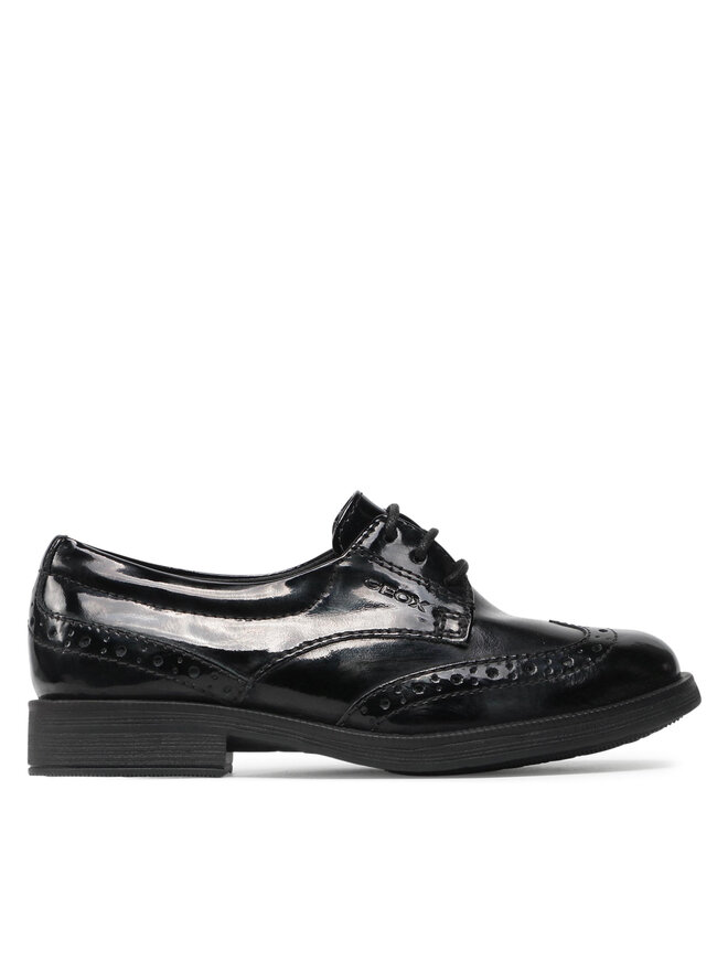 Geox Półbuty Geox J Agata D J8449D 00066 C9999 M Czarny
