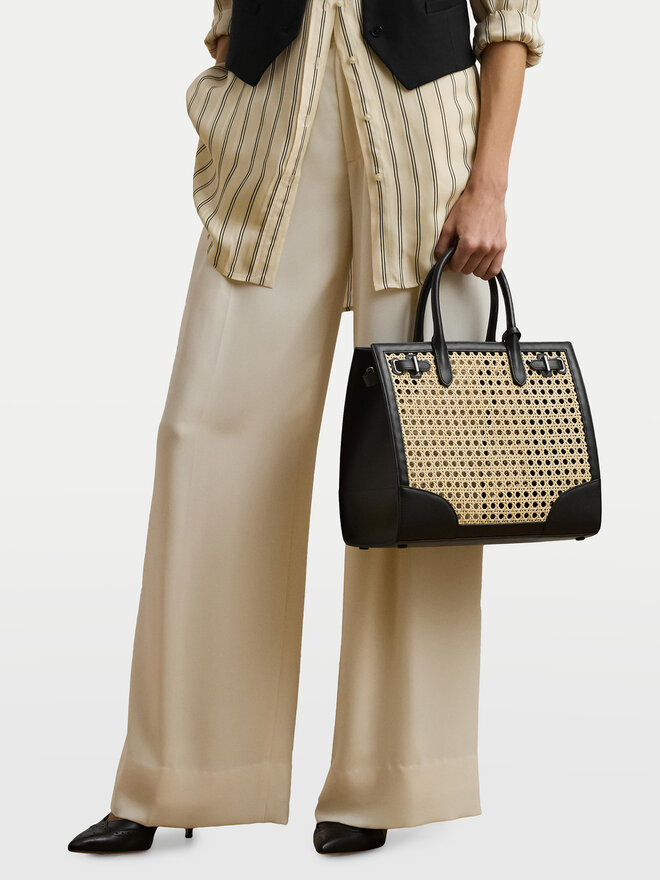 LAUREN RALPH LAUREN Torebka LAUREN RALPH LAUREN Devyn 431966770002 Beżowy
