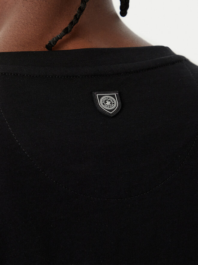 Beverly Hills Polo Club Beverly Hills Polo Club T-Shirt M1623-HR Schwarz Regular Fit