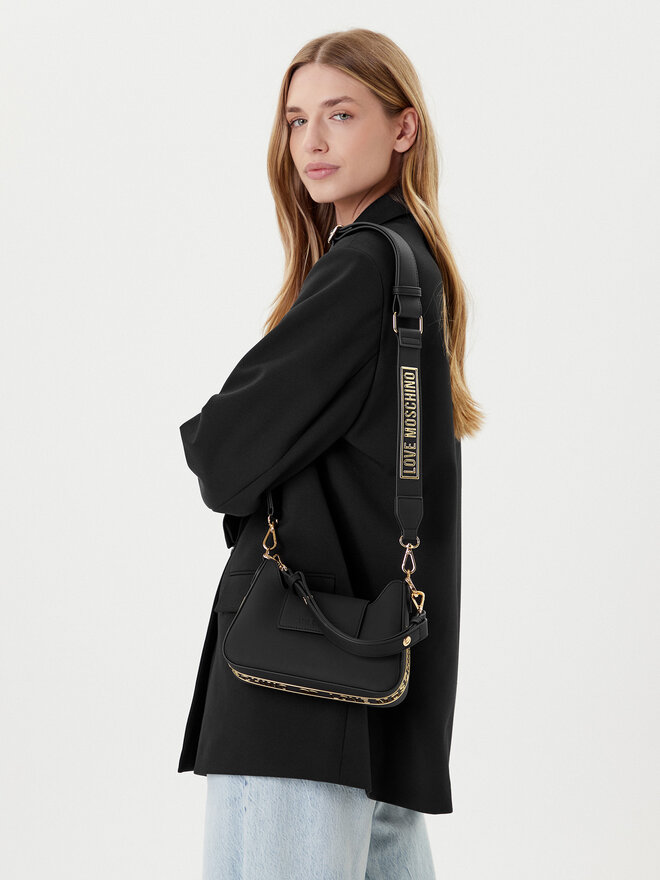 LOVE MOSCHINO Handtasche LOVE MOSCHINO JC4291PP1NL1400A Schwarz