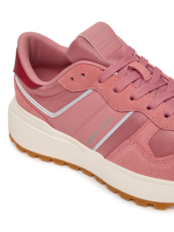 Tommy Jeans Сникърси Tommy Jeans Tjw Cleated Runner EN0EN02788 Розов