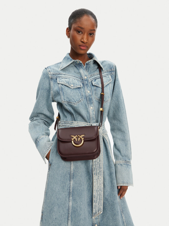 PINKO Сумка PINKO Love Box Bag Fl Mini PE 25 PLTT 104297 A26L Фіолетовий