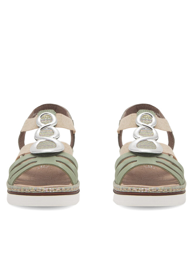 Rieker Sandalen Rieker 679L4-52 Grün