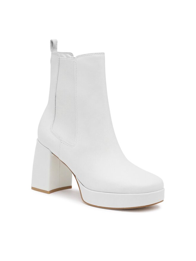 Guess Ботильйони Guess Wiley FL7WLY LEA10 Білий