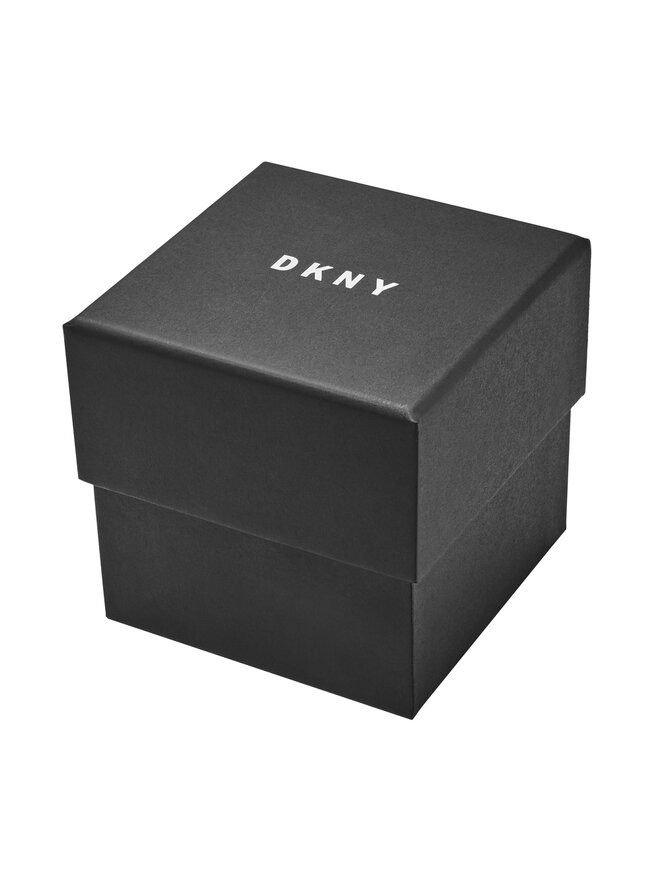 DKNY Zegarek DKNY Round Uptown NY2913 Srebrny