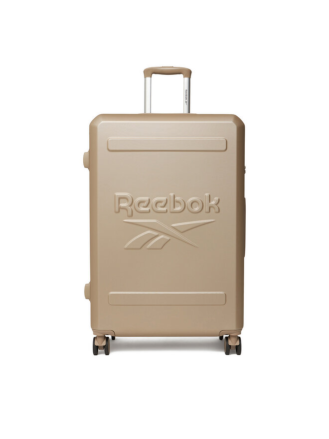 Reebok Großer Koffer Reebok CEO-RBK-WAL-023-CCC-L-1 Beige