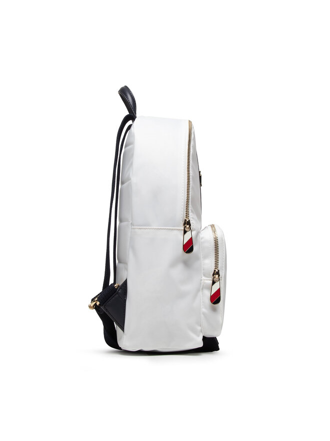 Tommy Hilfiger Rucksack Tommy Hilfiger Poppy Backpack Corp AW0AW11338 Weiß