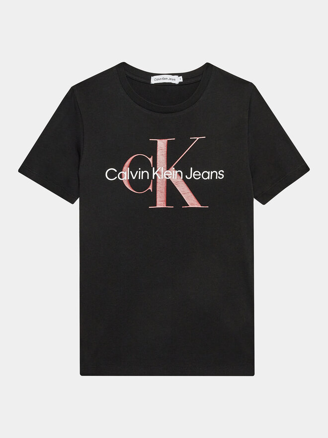 Calvin Klein Jeans Calvin Klein Jeans T-Shirt Monogram IU0IU00460 Μαύρο Regular Fit