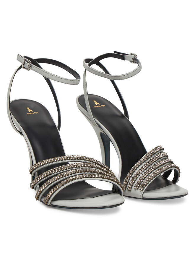 Patrizia Pepe Sandali Patrizia Pepe 8X0076/L083 Srebrna
