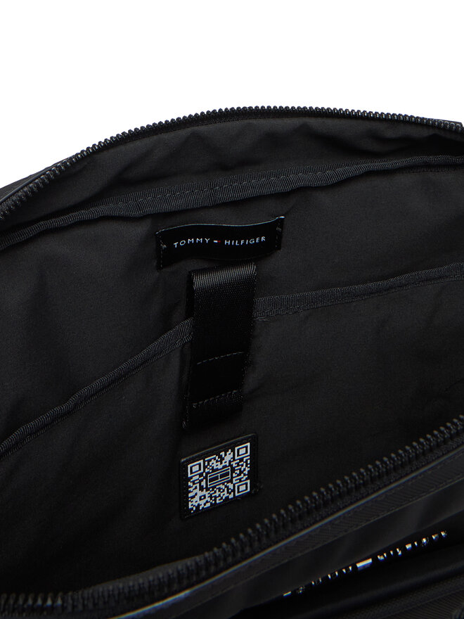 Tommy Hilfiger Laptoptáska Tommy Hilfiger Th Repreve Computer Bag AM0AM13186 Fekete