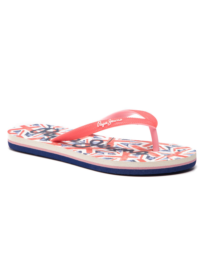Pepe Jeans Žabky Pepe Jeans Beach Uk PGS70027 Červená