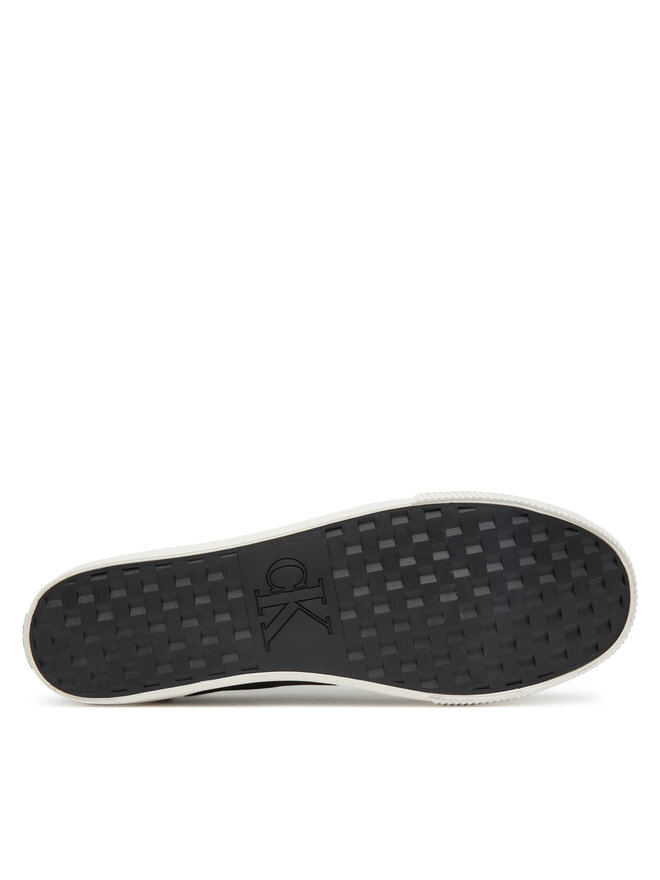 Calvin Klein Jeans Sneakers aus Stoff Calvin Klein Jeans Ess Vulc Low Mg Canvas YM0YM01209 Schwarz