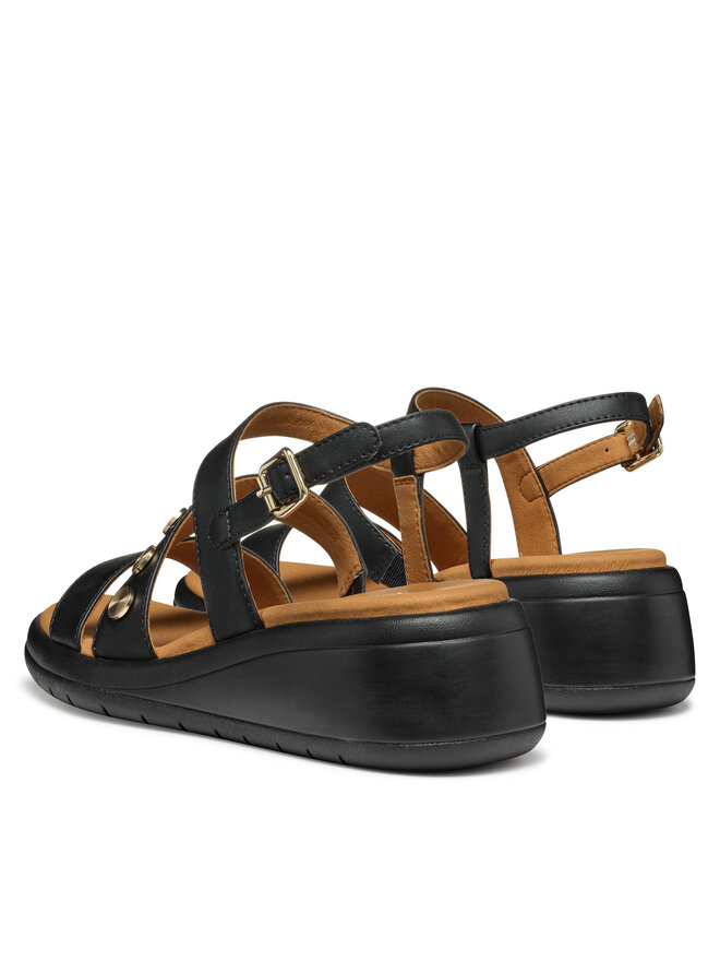 Geox Σανδάλια Geox D Meliconia D550EF 000BC C9999 Μαύρο