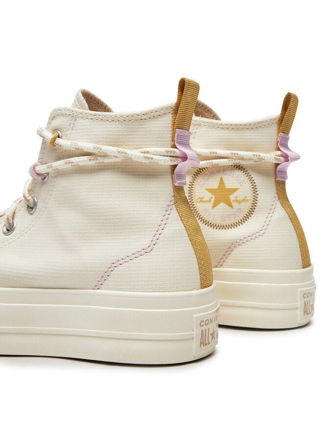 Converse Sneakers Converse Chuck Taylor All Star Lift Platform Utility A08767C Εκρού