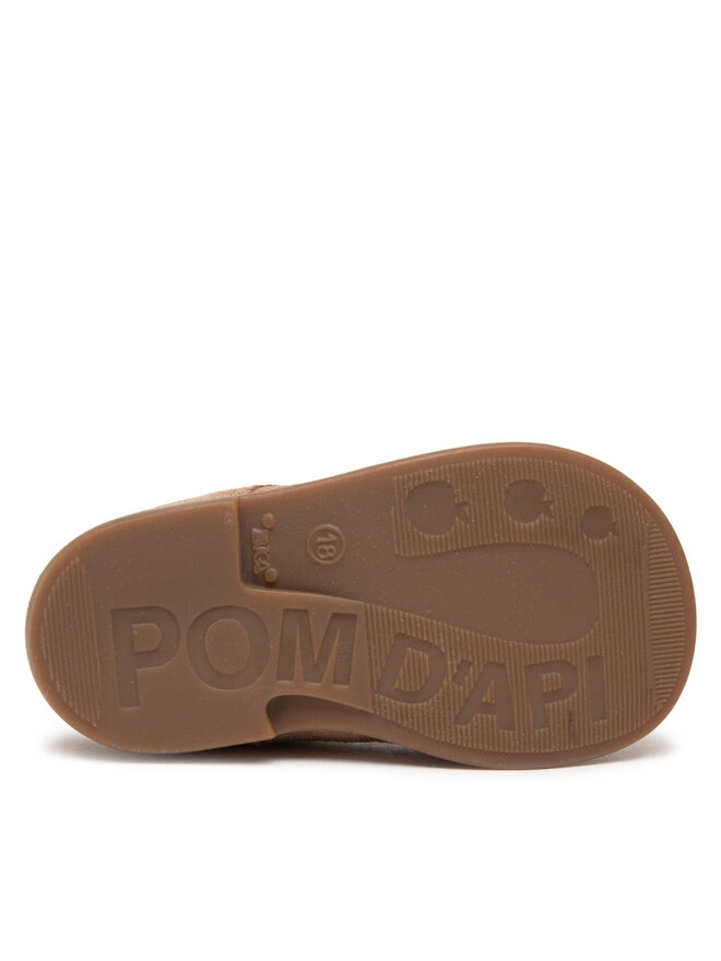 Pom d'Api Šnurovacia obuv Pom d'Api Nioupi Derby N1BABE0403 Hnedá