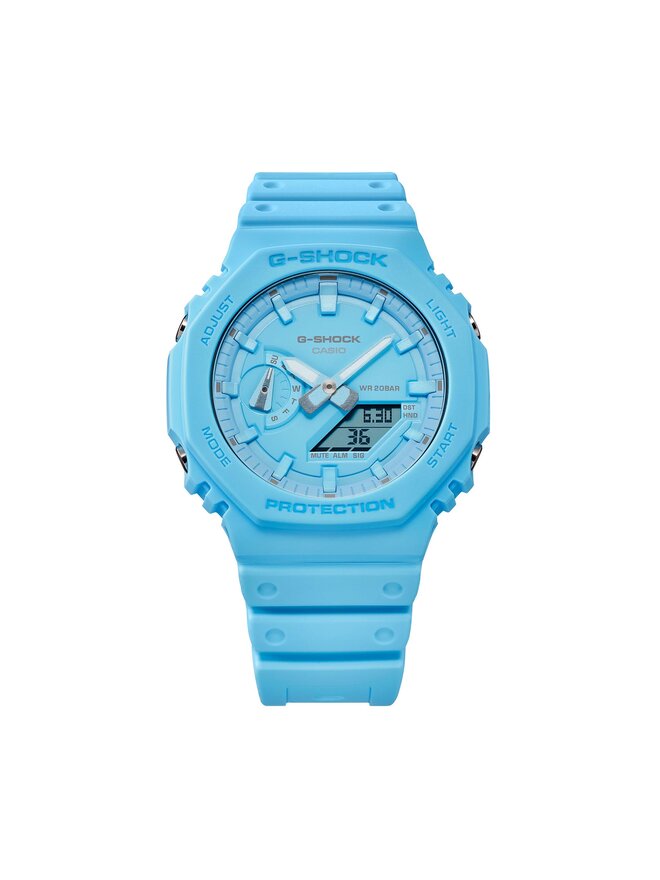 G-Shock Ρολόι G-Shock GA-2100-2A2ER Μπλε