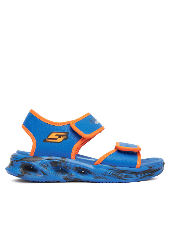 Skechers Sandale Skechers Sola Glow Sandal-Fusion Brights 407032L/BLOR Albastru