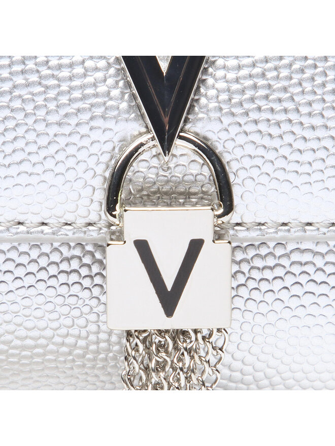 Valentino Handtasche Valentino Divina VBS1R403G Silberfarben