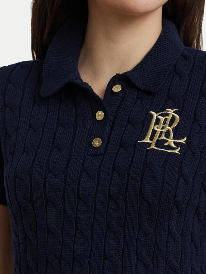 LAUREN RALPH LAUREN LAUREN RALPH LAUREN Поло 200932224002 Cиній Slim Fit