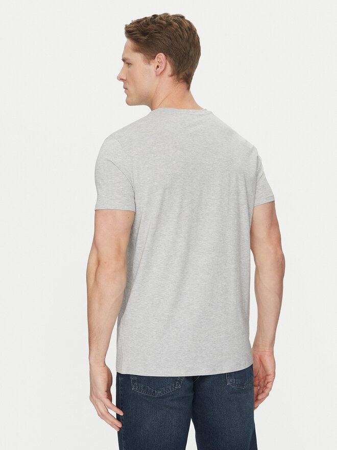 Lacoste Lacoste Marškinėliai TH6709 Pilka Regular Fit