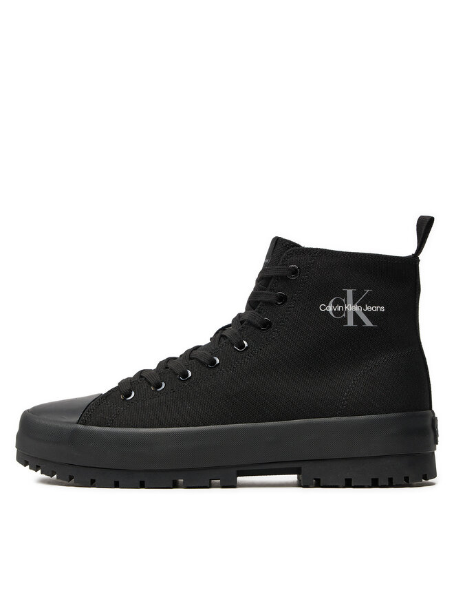 Calvin Klein Jeans Plátěnky Calvin Klein Jeans Lugged Hybrid High Laceup Mtr YM0YM01021 Černá