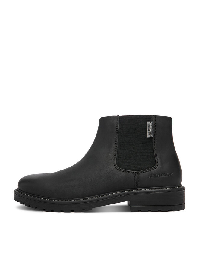 Guess Jeans Klassische Stiefeletten Guess Jeans CEO-ARMY-23 MI08 Schwarz