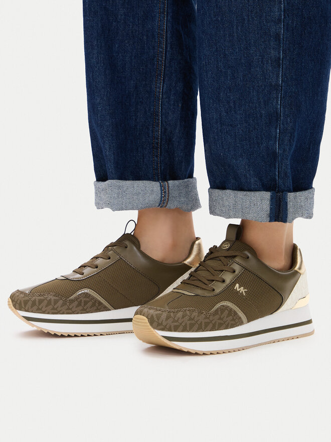 MICHAEL Michael Kors Sneakers MICHAEL Michael Kors Raina 43T6RNFS1D Khakifarben