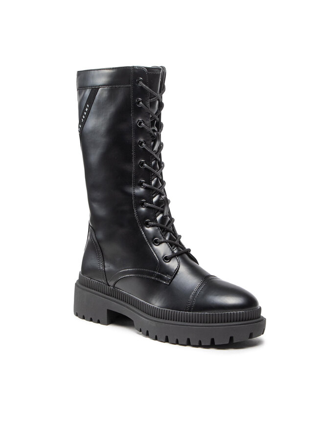 Pepe Jeans Schnürstiefeletten Pepe Jeans Bettle Urban PLS50462 Schwarz