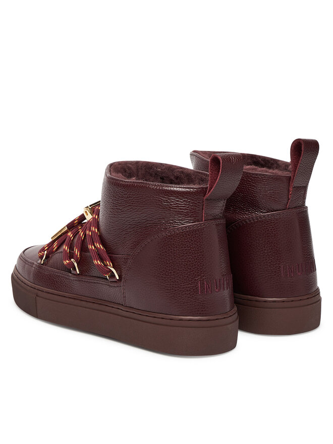 Inuikii Снігоходи Inuikii Full Leather Gloss 1001.001.0371 Бордовий