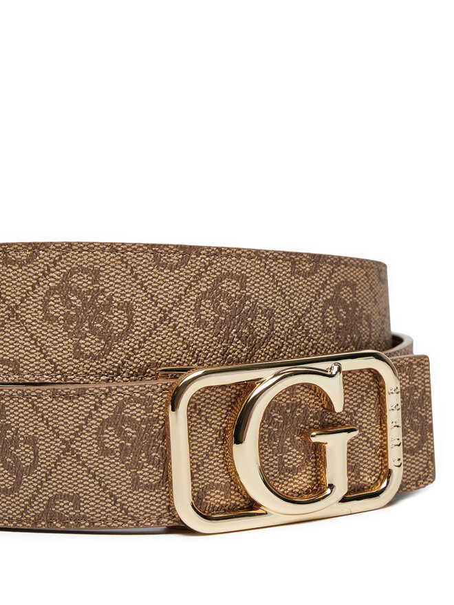 Guess Dámský pásek Guess BW9184 P4435 Hnědá