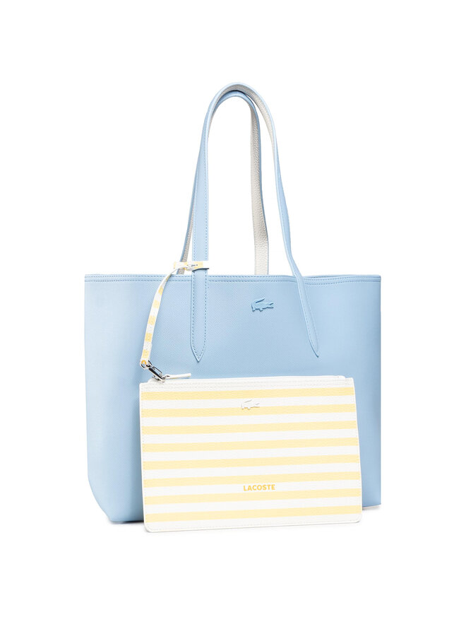 Sac a main lacoste bleu ciel new arrivals