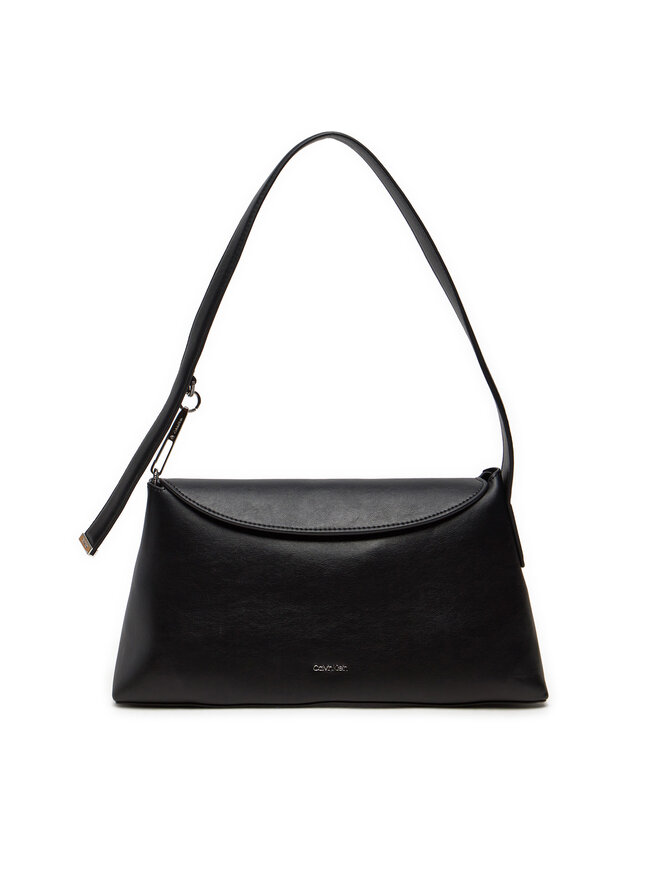Calvin Klein Ročna torba Calvin Klein Soft Sculpt Shoulder Bag K60K612565 Črna