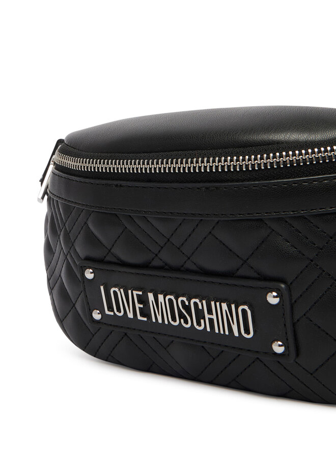 LOVE MOSCHINO Сумка на пояс﻿ LOVE MOSCHINO JC4003PP1PLA000B Чорний