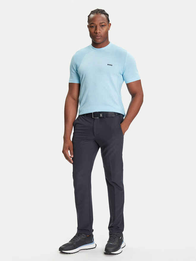 BOSS BOSS Camiseta K_Momentum 50541952 Celeste Regular Fit