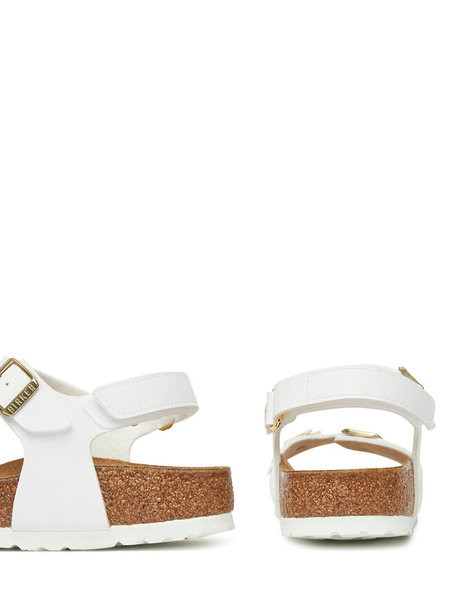 Birkenstock Сандали Birkenstock Rio Flowers As Kids 1029561 D Бял
