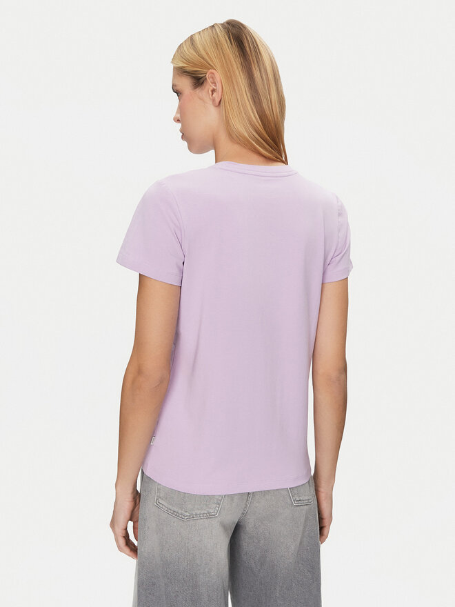Guess Jeans Guess Jeans Marškinėliai W4YI10 J1314 Violetinė Regular Fit